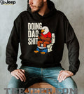 Funny Eagle Doing Dad Shit Bathroom Toilet Humor Men’s T Shirt