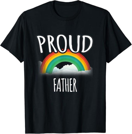 Funny Friend Shirts, Gift For Gay Best Friend, Gay Pride Ally Shirt Friends Proud Ally Father T-Shirt Menswear Top Casual Classic