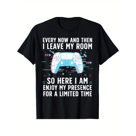 Funny Gamer Art For Men Women Gaming Gamer Video Game Lover T-Shirt Made in USA