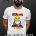 Funny Gnome Performance Review Sarcastic Quote T Shirt