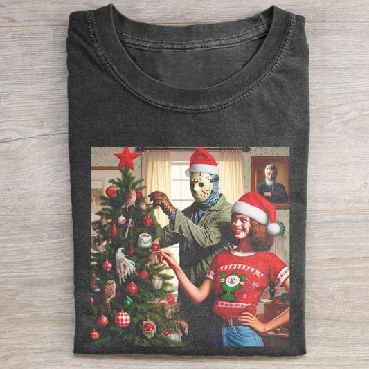 Funny Grin Christmas Graphic Unisex T-shirt, Vintage Style Shirt, Comedy Tee, Sweatshirt, Hoodies, Comfort colors, Top Menswear Underwear Streetwearstyle{n002}3