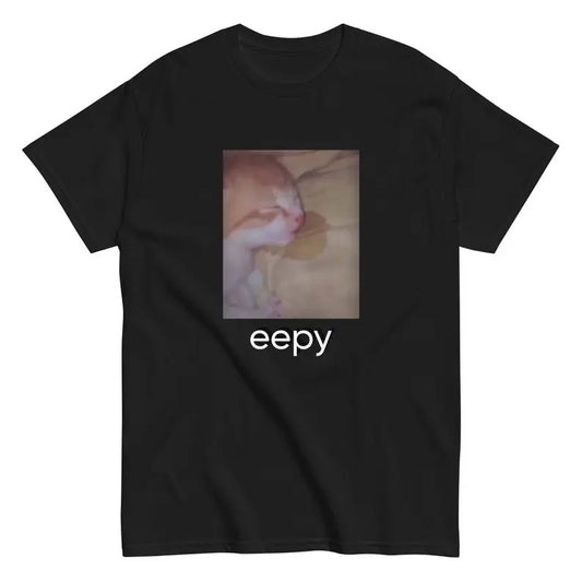 Funny Meme Shirt, Eepy Cat Tee, Gift Unisex T-Shirt