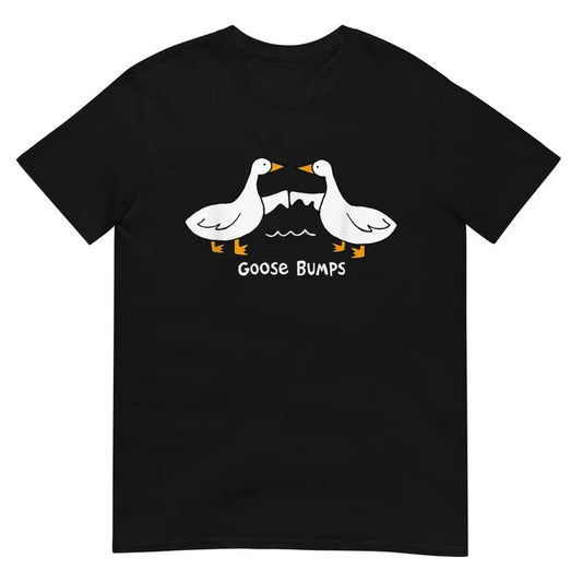Funny Meme Shirt, Silly Goose Goose Bumps Tee, Gift Unisex T-Shirt