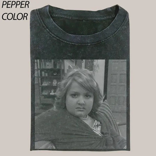 Funny Miss Gibby Graphic Unisex Shirt, Vintage Funny Meme Graphic Tee, Adult Casual T-Shirt Womenswear Top Streetwear