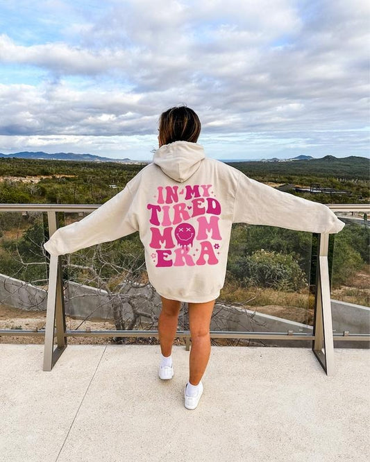 Funny Mom Sweatshirt In My Tired Mom Era Sweatshirt Funny Gift For Mom Retro Mom  T-shirt, sweater and Hoodie