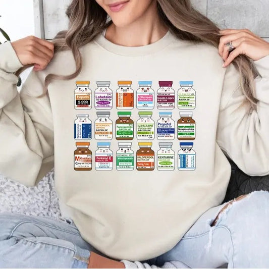 Funny Nurse Propofol Shirt, ICU Nurse Shirt, Intensive Care Unit Nurse, ICU Squad Shirt, Medical Critical Care Shirt, Gift For Him, Gift For Her Top Womenswear