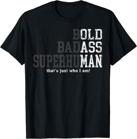 Funny Old Man Saying Gag Gift Birthday for Dad Fathers Day T-Shirt | Unisex Cotton Tee Gift, Crewneck, Short Sleeve
