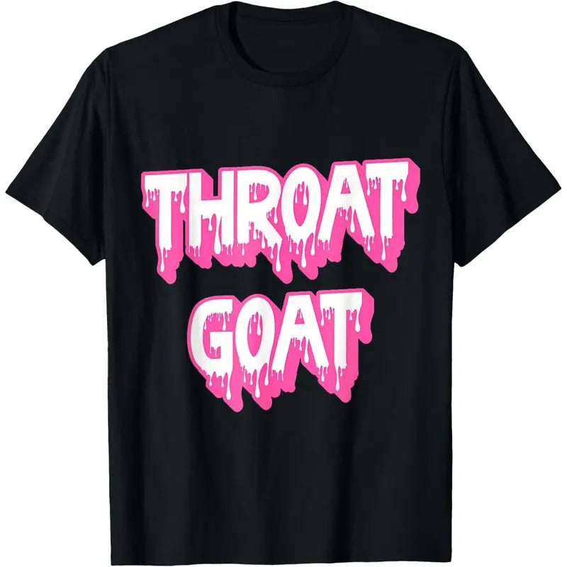 Funny Pink Throat Goat Adult Humor Sarcastic Outfit T-Shirt made in us