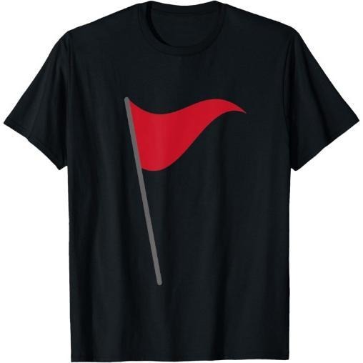 Funny Red Flag Warning Halloween Costume T-Shirt Made in USA Hoodie, Sweatshirt | WearSparks.com
