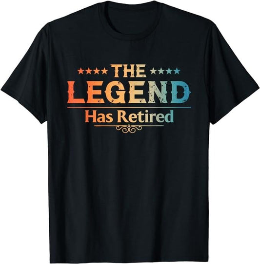 Funny Retirement Shirts, Cute Retired Art For Men Women Retiring Retiree Retirement T-Shirt Menswear Top
