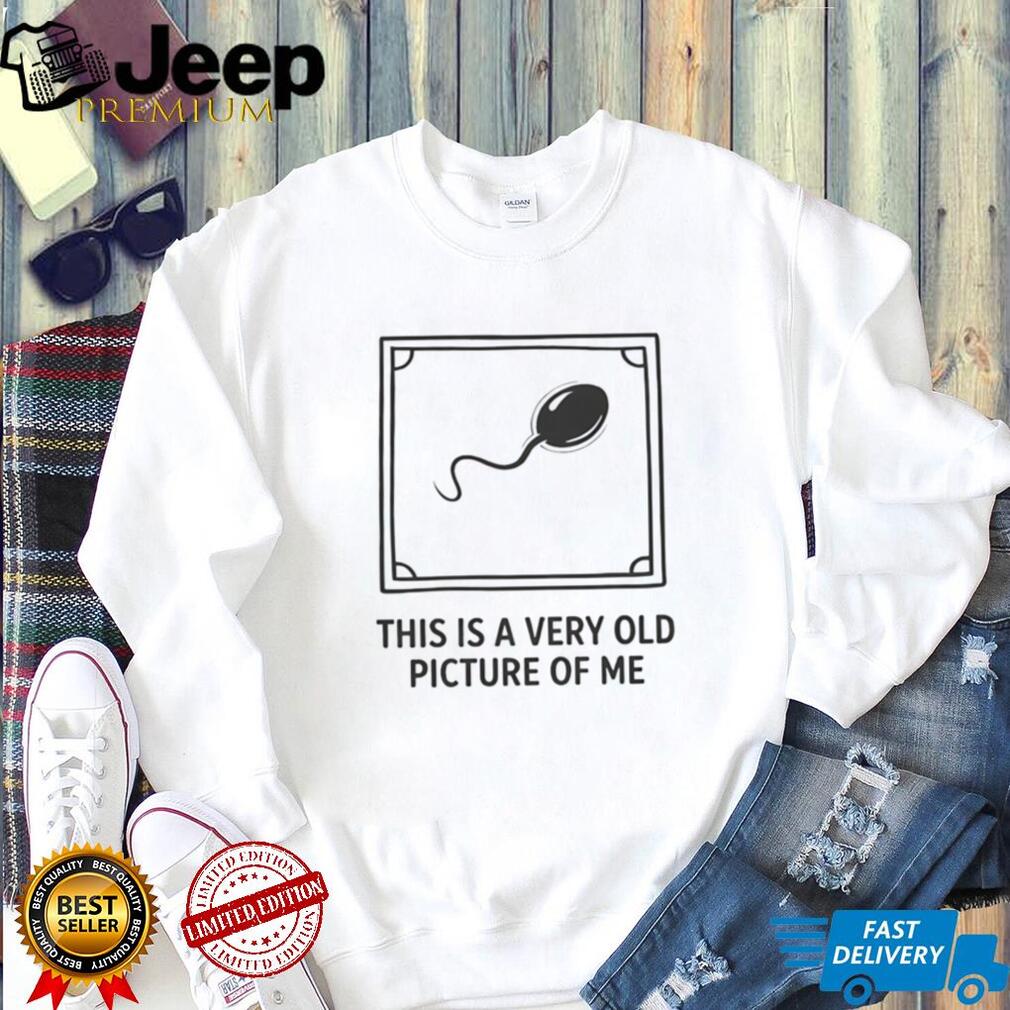 Funny Sperm Cell Sketch This Is A Very Old Picture Of Me T Shirt