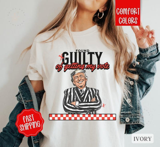 Funny Trump Shirt Comfort Colors, Trump for President 2024, Funny Election Tee, MAGA Shirt