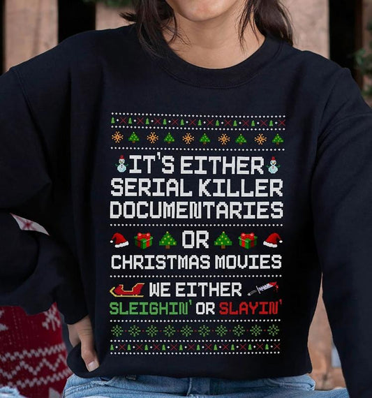 Funny Ugly Christmas Sweater, Christmas Movie Tee Shirt, Christmas Ugly Sweatshirt, Xmas Couple Shirt, Gift For Holiday