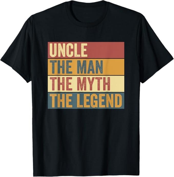 Funny Uncle Shirts, Gifts For Uncle, Legend Saying T-Shirt - Menswear Casual Cotton Hoodie, Sweatshirt | WearSparks.com