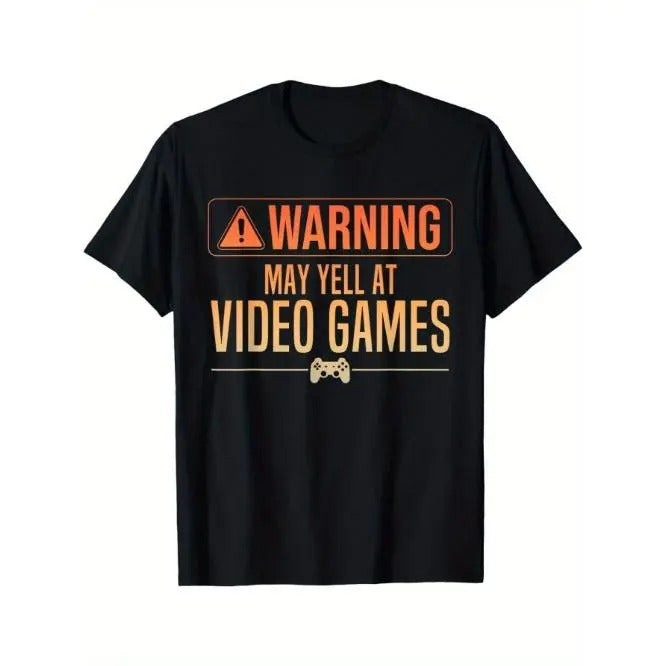 Funny Video Game Art For Men Women Gaming Nerd PC Gamer T-Shirt Made in USA