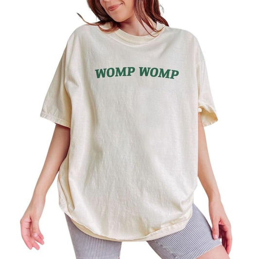 Funny Womp Womp Vintage Tee, Womp Womp Meme Graphic Tee Unisex, Silly Unisex Shirt, Unisex Funny Slang Outfits, Meme T-shirt, Menswear, Unisex Comfy Fabric Shirt, Womenswear, Cotton Fabric Relaxed Fit Chic Style