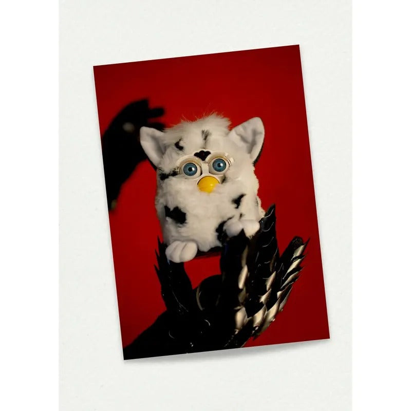 Furby and Gloves, luster archival print, 5x7 and 8.5x11 inches