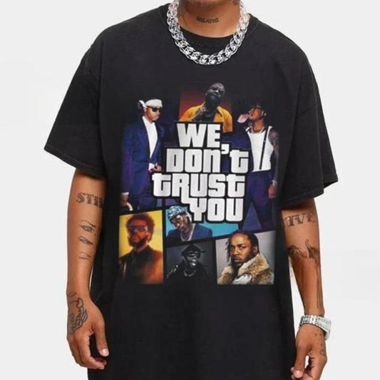Future & Metro Boomin Shirt Album We Don't Trust You Viral Unisex Tee, Rap Merch Hip Hop Album, Metro Boomin, Future Rapper Shirt