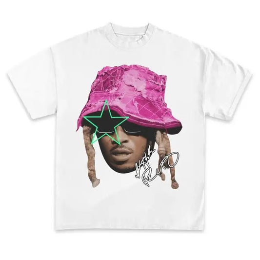 Future Contemporary Fashion Pink Bucket Tee