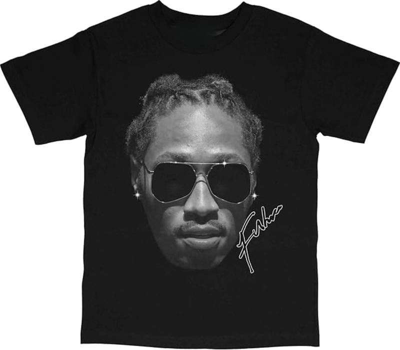 Future Graphic T-Shirt, Retro Hip Hop Style Tee, Unisex Cotton Shirt, Streetwear Apparel, Gift for Rap Fans, Menswear Womenswear Top Tshirt Crewneck