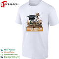 Future scholar in training graduation book shirt