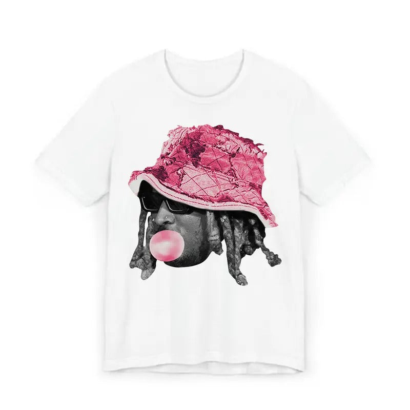 Futureee PINK Bubblegum Big Face Rap Tee - Must-Have Graphic Design Shirt