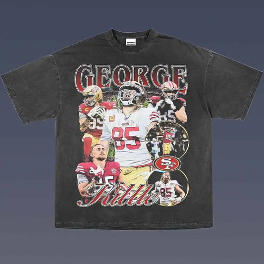 GEORGE KITTLE 1.0 VINTAGE TEE | AMERICAN FOOTBALL | GIFT FOR FAN