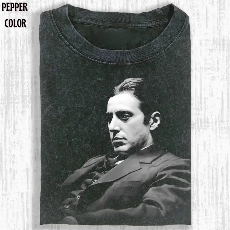 GODFATHER T-SHIRT, funny graphic tees, vintage tees Menswear Top