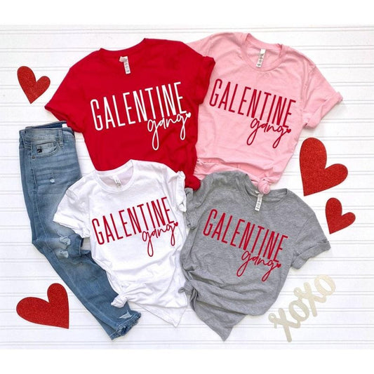 Galentines Day Gifts, Galentines Day Shirt, Valentines Day Shirt Valentine Gift for Best Friend Valentines Day  Hoodie and Sweater; T-shirt Cotton Menswear Cotton Menswear