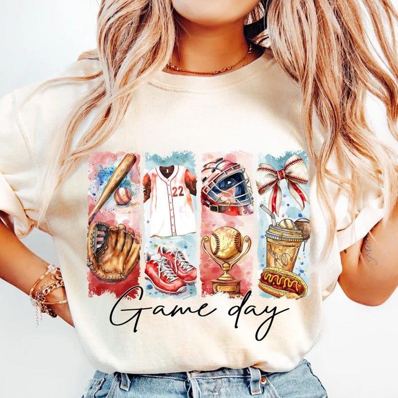 Game Day Baseball Coquette t-shirt,sweatshirt,hoodie, Baseball sweatshirt, Baseball Bow hoodie, Baseball Mama tshirt, Baseball Mom sweatshirt, Brushstroke Baseball tshirt, Game Day Png