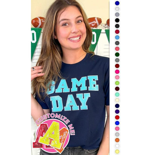 Game Day Sequin Graphic T-Shirt
