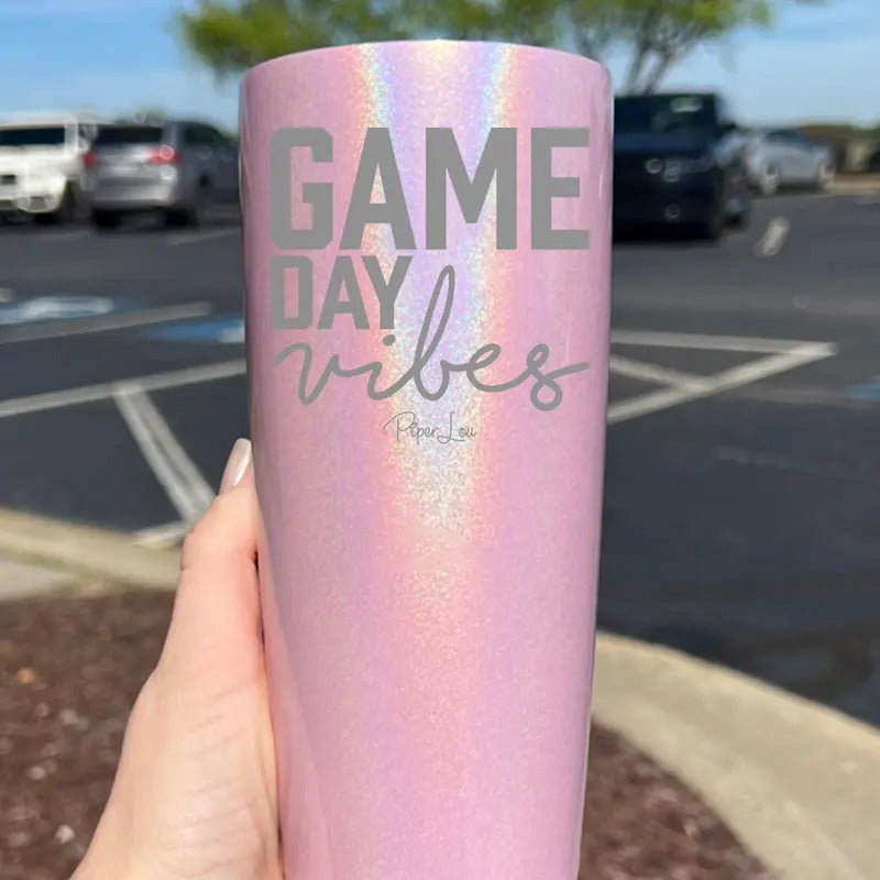 Game Day Vibes Laser Etched Tumbler T-Shirts, Hoodie, Sweatshirt | WearSparks.com
