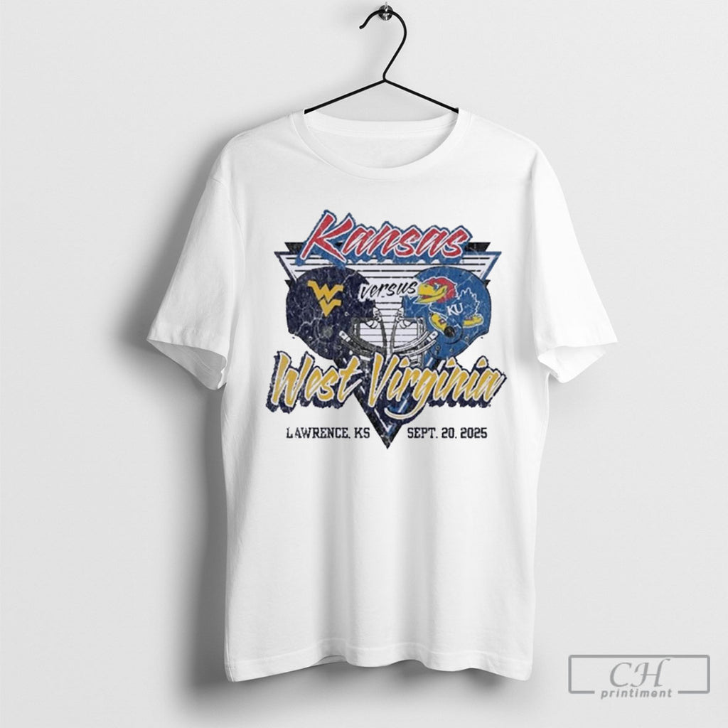 Gameday Football 2025 Kansas Vs West Virginia Shirt Sweater
