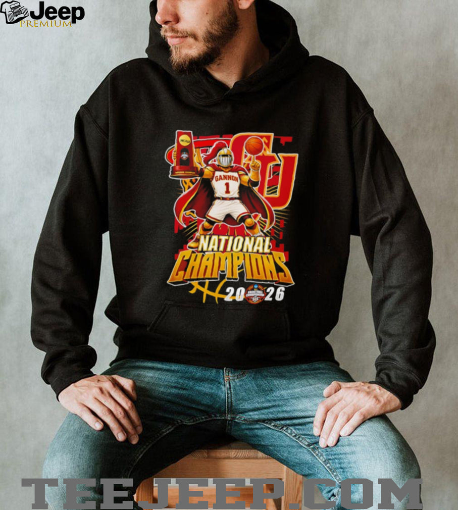 Gannon University 2026 NCAA DII Basketball National Champions T Shirt