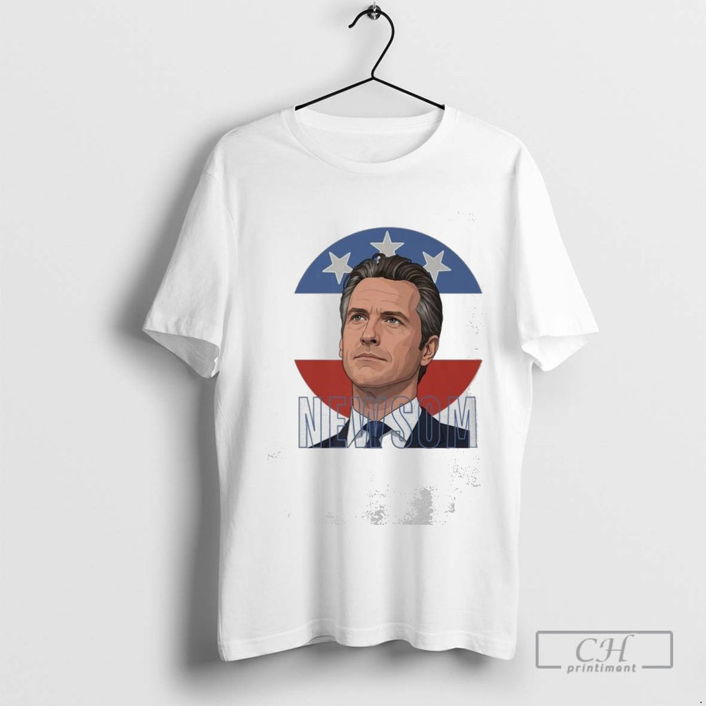 Gavin Newsom Funny Sarcastic Saintly T Shirt Sweater