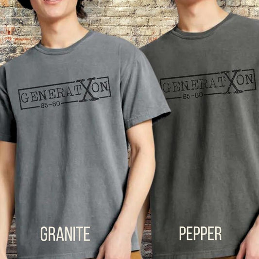 Gen X Shirt, 80s 90s Retro Vintage Grunge T-shirt t shirt woman