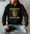 General Waste Bin Camo Trash Can Military Parody T Shirt