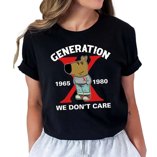 Generation X Chill Guys T-shirt, Gen X Raised On Hose Water And Neglect, Vintage Inspired Shirt, Funny Saying, Sarcasm Quotes Shirt, Comfort Cotton
