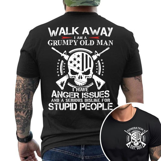 Generation X Custom Year Badass Generation T-shirt, Gen X FAFOT Shirt - 100% Cotton Top Unisex Comfort Womenswear Menswear, Custom Classic Collar Lovestyle{n002}5