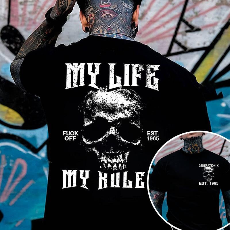 Generation X Custom Year Badass Generation T-shirt, Gen X FAFOT Shirt - 100% Cotton Top Unisex Comfort Womenswear Menswear, Custom Classic Collar Lovestyle{n002}8