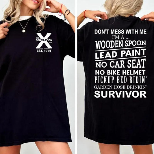 Generation X Custom Year New Version Shirt, Custom Year Of Birth Shirt, Christmas Generation X Shirt