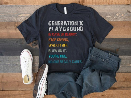 Generation X Funny T-shirt, Gen X Tee, 80's Funny Tee, 70's Funny Shirt, 40th Birthday T-shirt t shirt woman