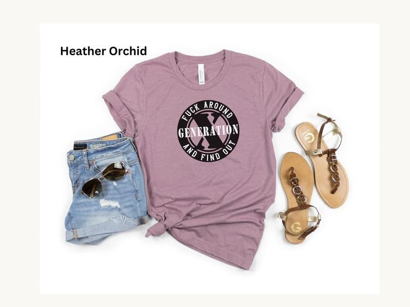 Generation X T-shirt, Gen X shirt, Retro tee, Unisex shirt t shirt woman