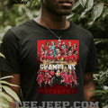 Genero Adran Premier Champions Wrexham Women’s Team Celebration T Shirt