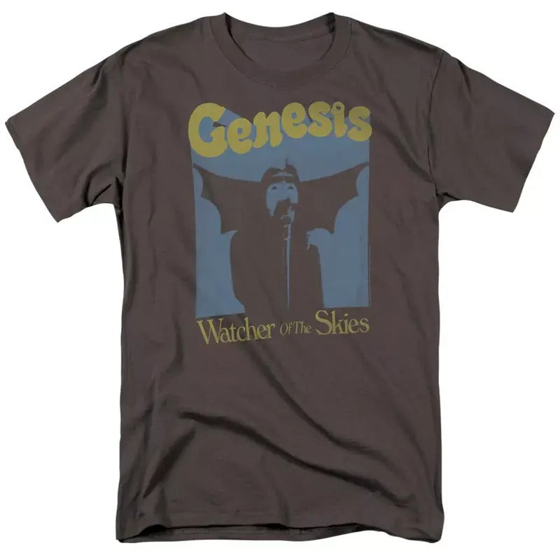 Genesis Watcher Of The Skies Version 2 Licensed Adult T-Shirt Menswear Top