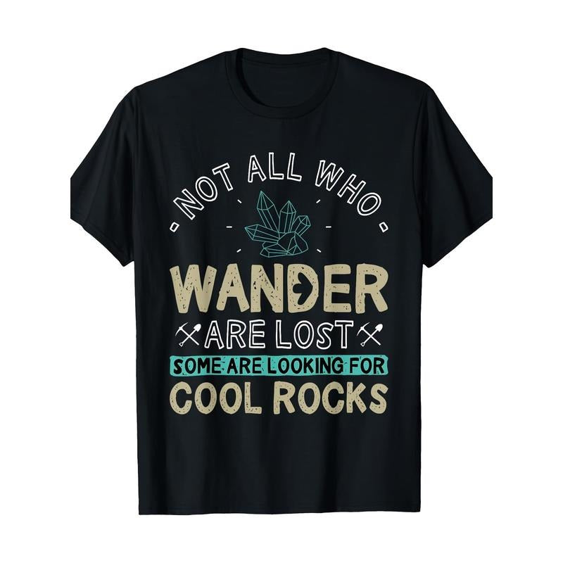 Geode Hunter Graphic Tee - 100% Cotton, Short Sleeve, Crew Neck T-Shirt for Men | Casual & Comfortable Fit Made in USA