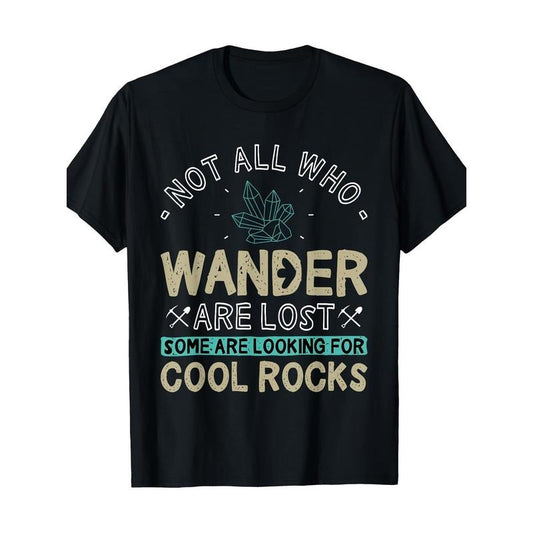 Geode Hunter Graphic Tee - 100% Cotton, Short Sleeve, Crew Neck T-Shirt for Men | Casual & Comfortable Fit Made in USA