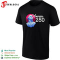 George Washington America 250 synthwave bust shirt