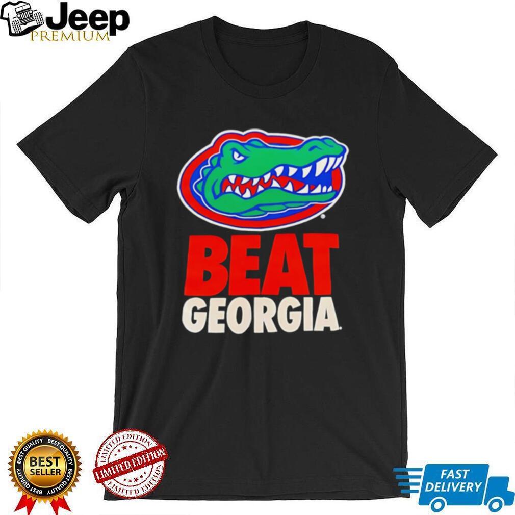Georgia Bulldogs Beat Georgia Gator Logo Graphic T Shirt
