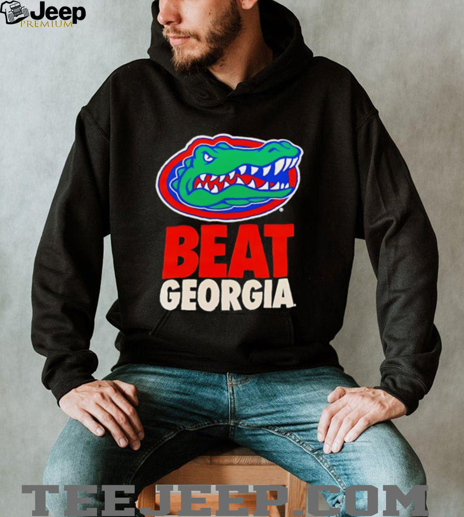 Georgia Bulldogs Beat Georgia Gator Logo Graphic T Shirt